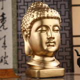 Tête de Bouddha en Or