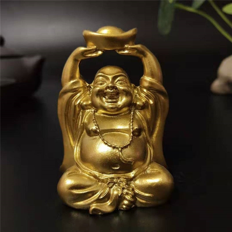 Bouddha rieur bonheur, chance, prospérité et longévité 20 cm - La