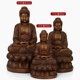 Shigaraki Buddha statue imitation wood carving, Buddhism worship, Amitabha, used to consecrate