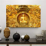 Tableau Bouddha 3D