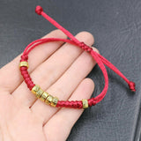 Bracelet Bouddhiste <br> Rouge