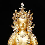 Statue Bouddha <br> Doré
