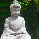 Statue Bouddha <br> Assis Extérieur