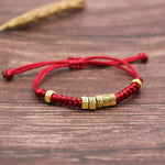 Bracelet Bouddhiste <br> Rouge