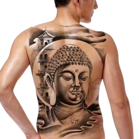 Tatouage Bouddha Dos