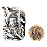 Tatouage Bouddha <br> Dos Homme